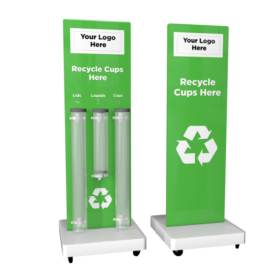 Mobile Cup Recycling Station