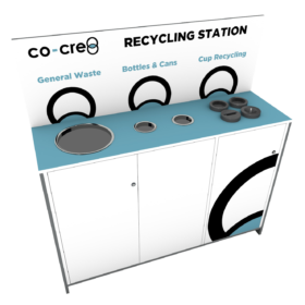 3-Stream Recycling Station