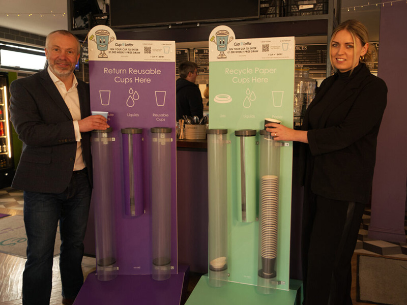 CupLotto® launched to boost paper cup recycling